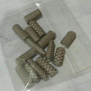 One-of-a-kind handmade/hand rolled paper beads/jewelry making/craft supplies/DIY